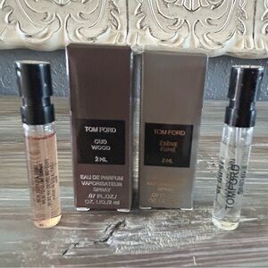 Tom Ford Oud Wood & Ébène Fumé Fragrance Duo Discovery Set 4ml (2ml x 2ml) each